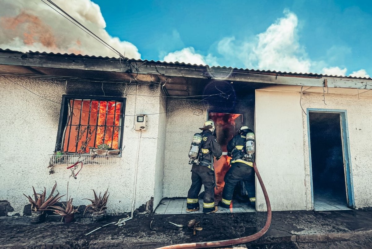 Niño de 2 años murió en incendio en Iquique