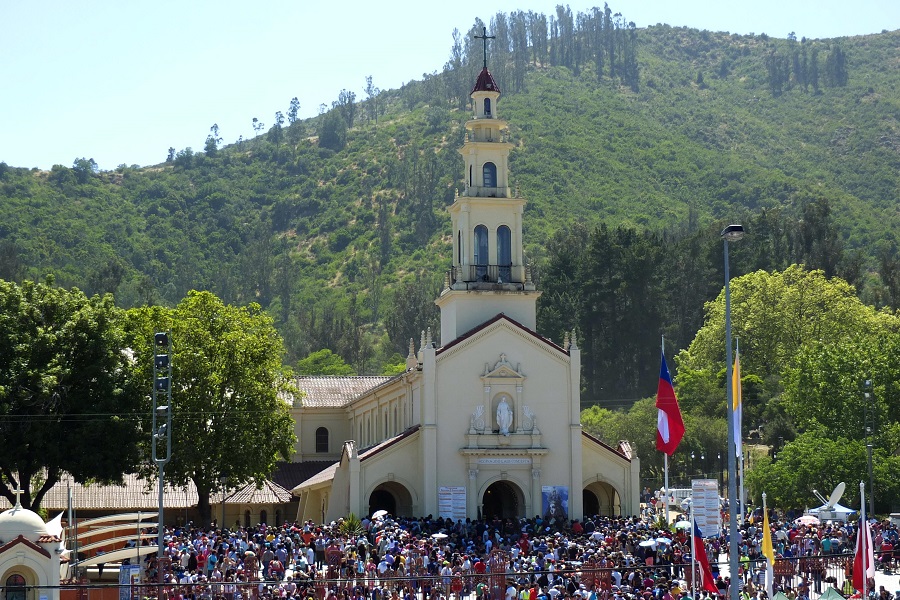 Peregrinacion Santuario de Lo Vasquez