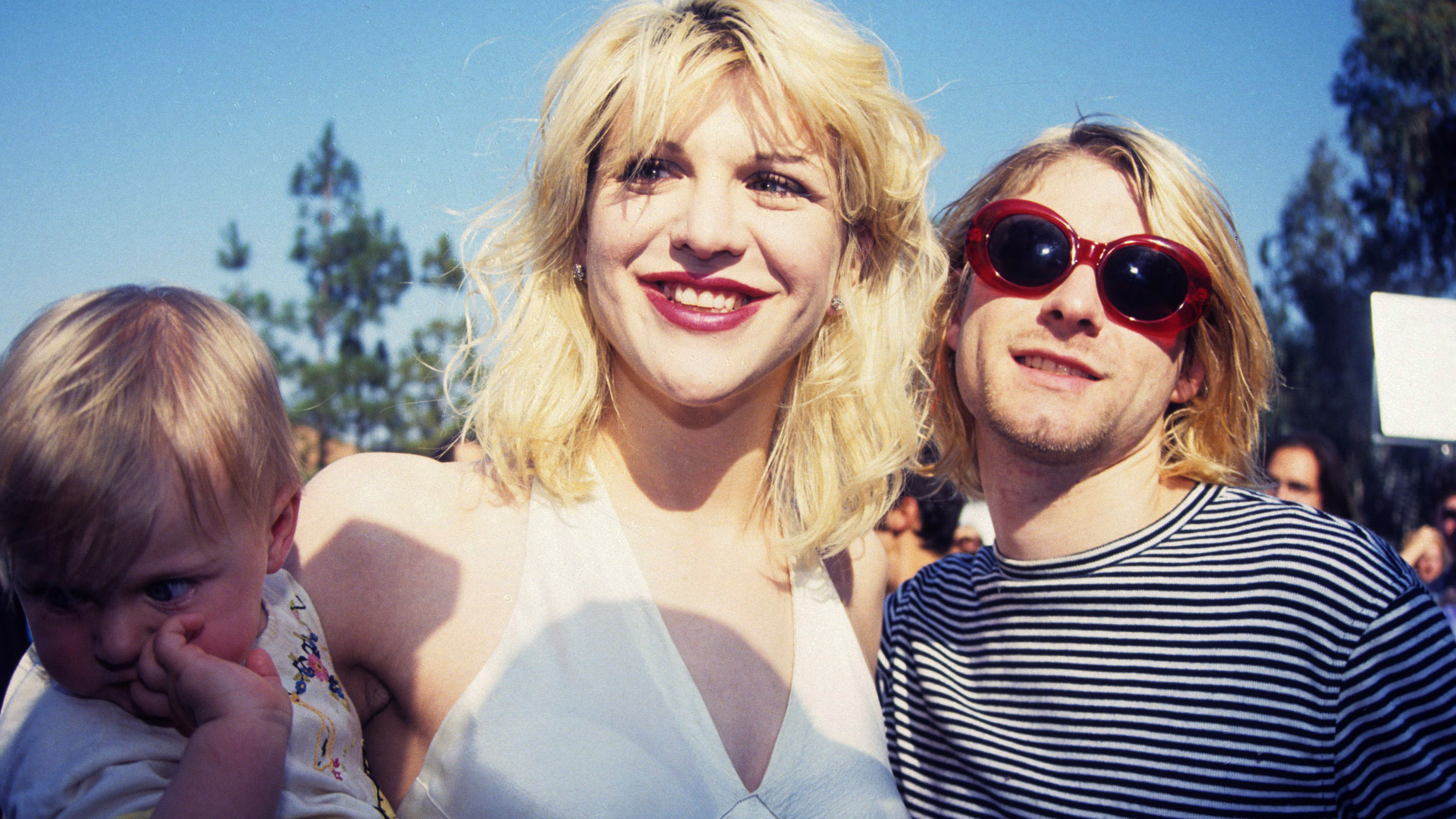 Kurt Cobain y Courtney Love en el oscuro túnel del amor: historia de un romance - La Tercera