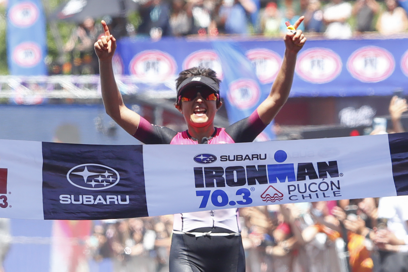 Bárbara Riveros logra su sexto Subaru Ironman de Pucón.