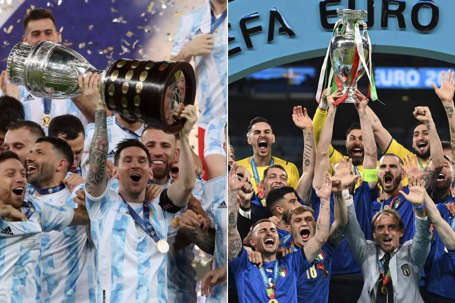 Argentina e Italia, ganadores de la Copa América y Eurocopa, se enfrentarán en un partido amistoso tras un acuerdo entre la Conmebol y la UEFA.