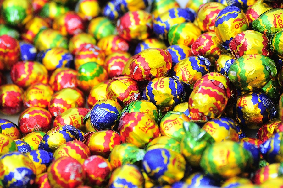 Huevitos de chocolates