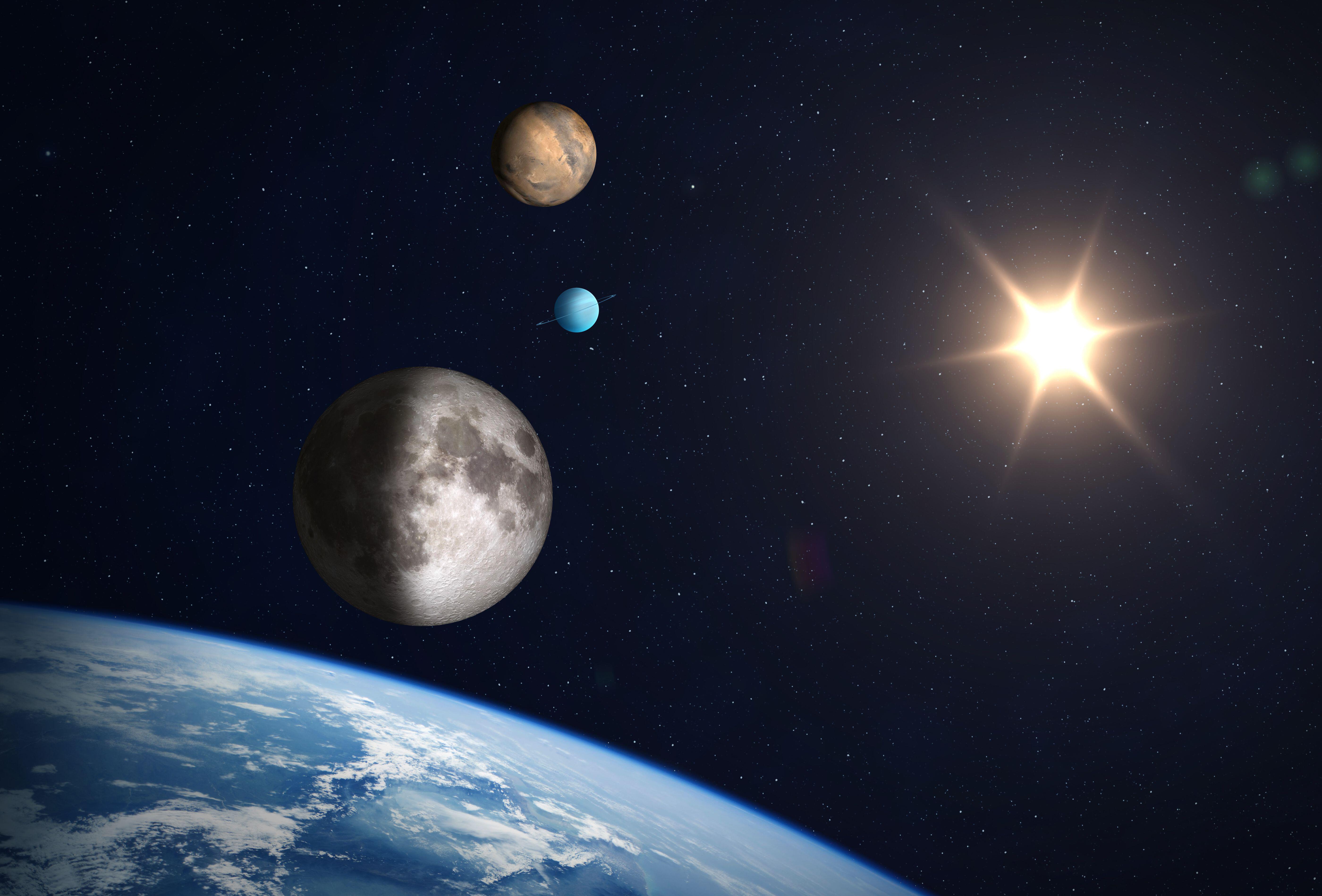 Seis planetas se alinearán en el cielo: ¿Cuándo se verá este evento  astronómico en Chile? - La Cuarta, image size:5600x3800