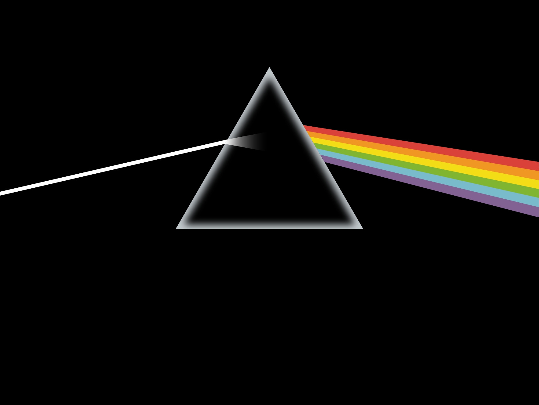 Un prisma y una luz multicolor: el origen de la portada de The Dark Side of  the Moon - La Tercera