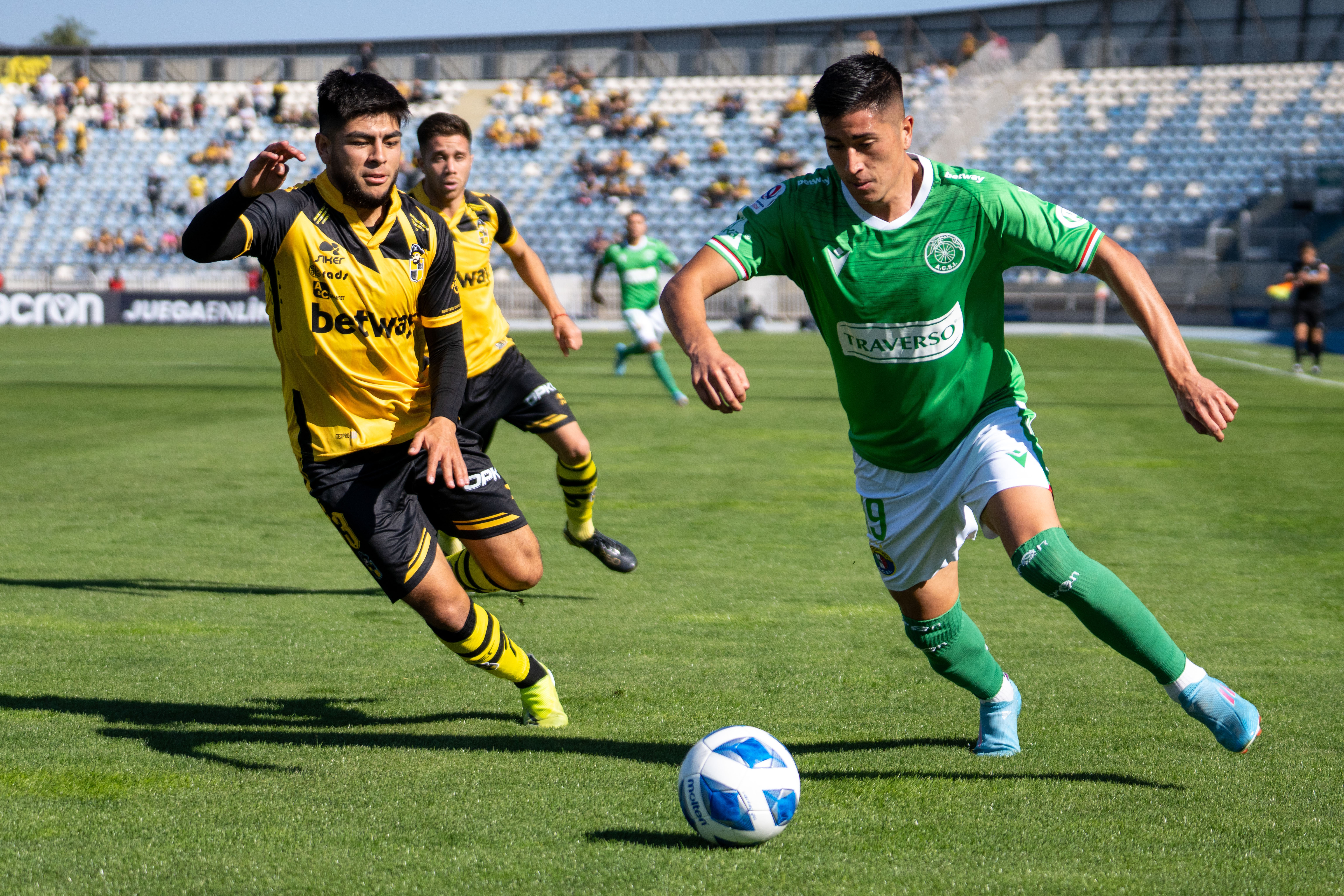 16 DE ABRIL DE 2022/RANCAGUA
Partido válido por la fecha 10 del Campeonato Nacional AFP PlanVital 2022, entre Audax Italiano y Coquimbo Unido, disputado en el Estadio El Teniente de Rancagua.
FOTO: DIEGO BASSO/AGENCIAUNO