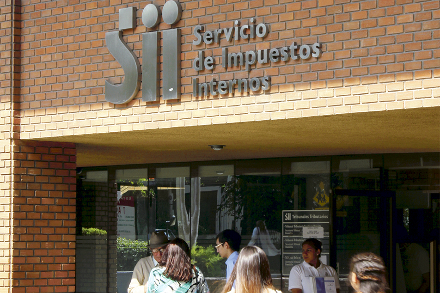 Fachada del Servicio de Impuestos Internos (SII).