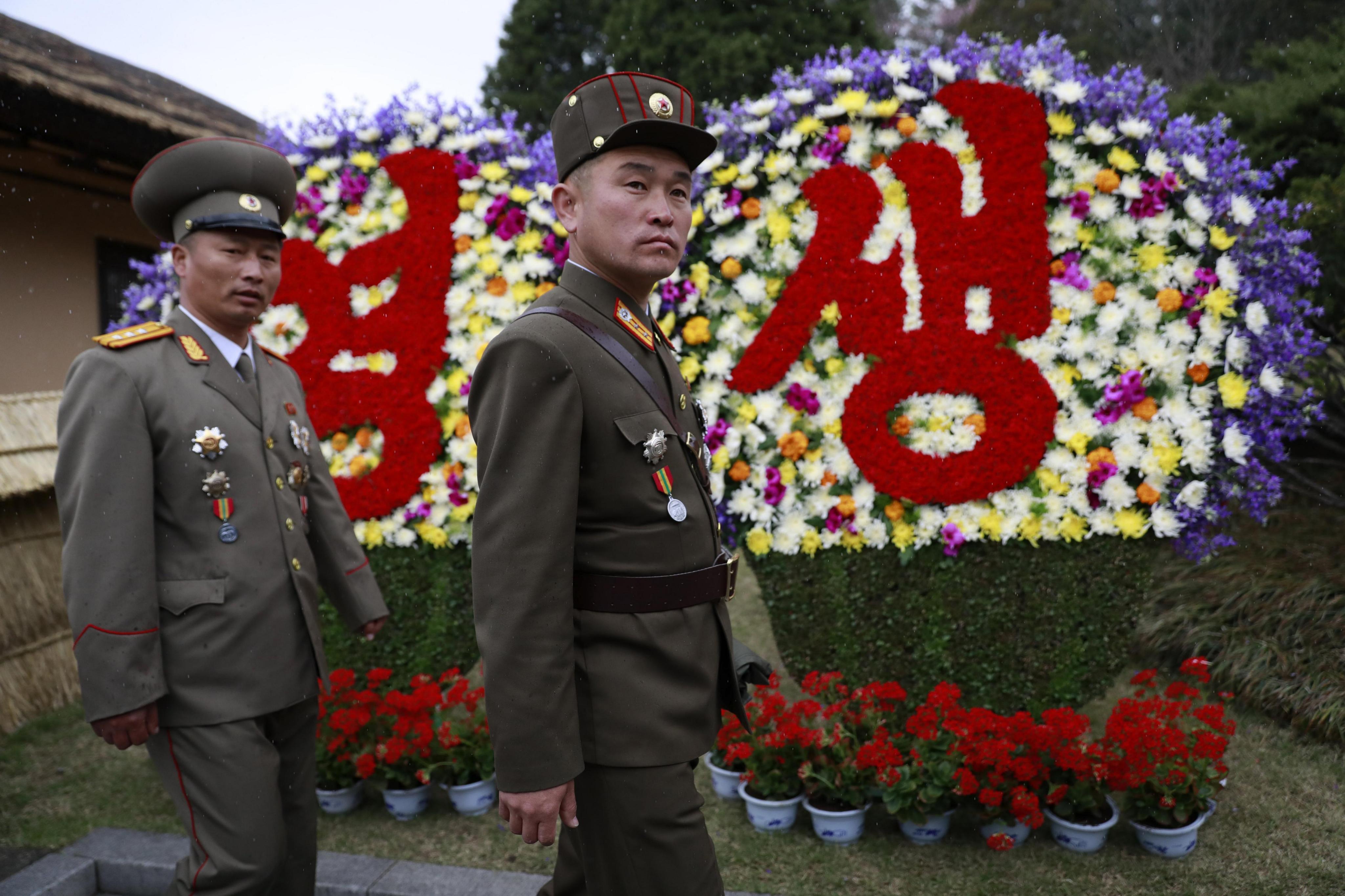 COREA DEL NORTE SE PREPARA LA CELEBRACIÓN DEL ANIVERSARIO DE SU FUNDADOR