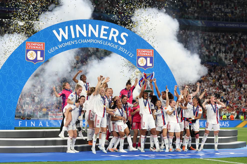 Olympique de Lyon campeón de la Champions League femenina con Christiane Endler.