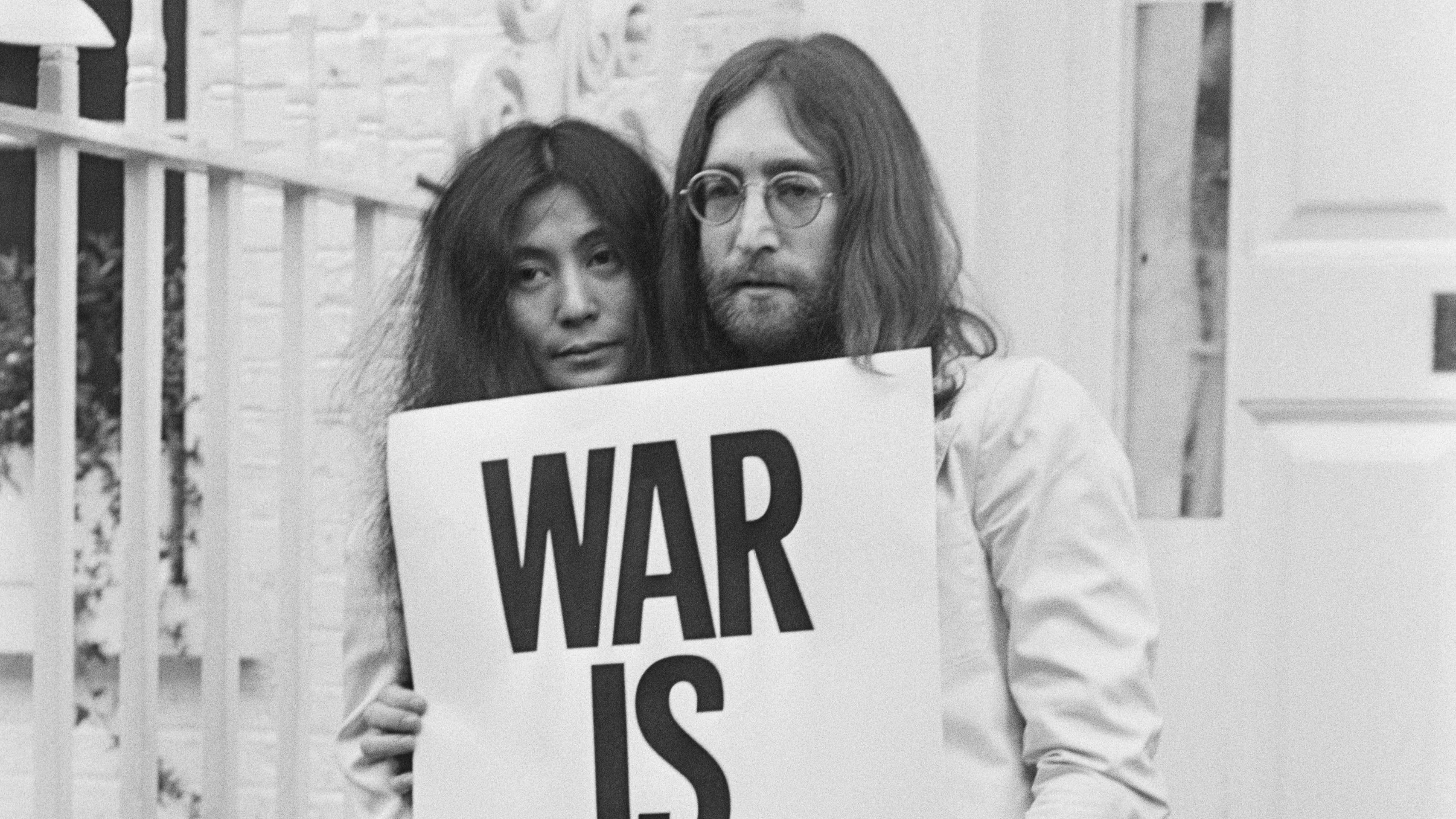 war is over lennon ono