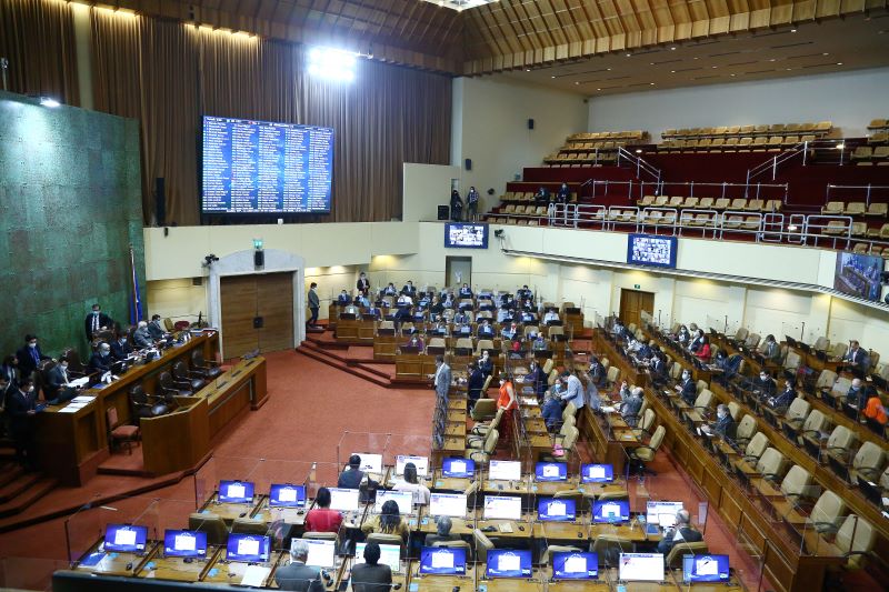 Sala de la Cámara de Diputados. Foto: Cámara de Diputados.