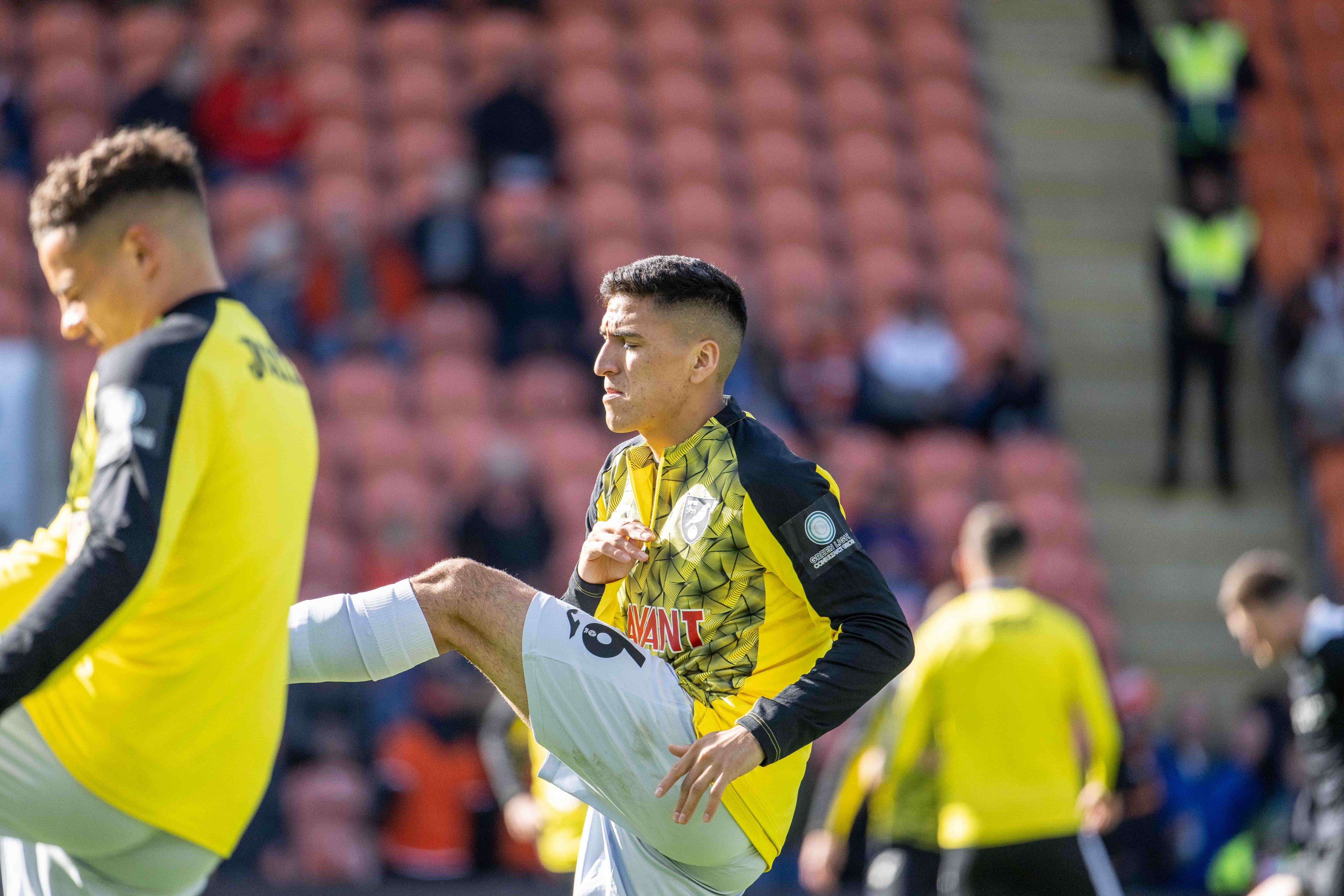 Marcelino Núñez, durante los trabajos precompetitivos del Norwich.