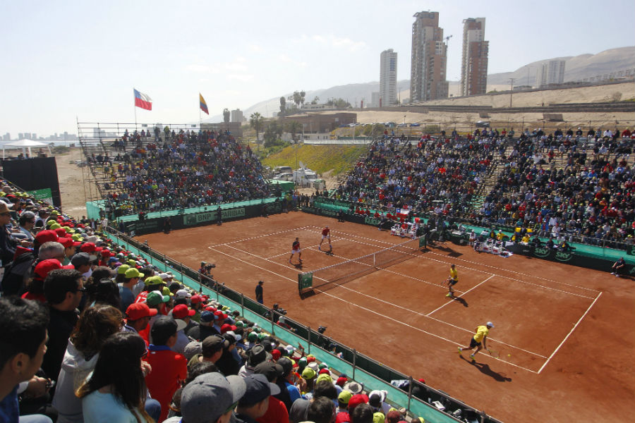 TENIS CHILE COLOMBIA