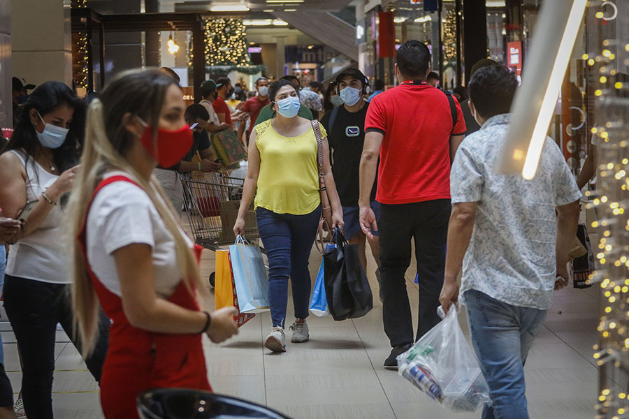 Compras Navideñas en el Costanera Center