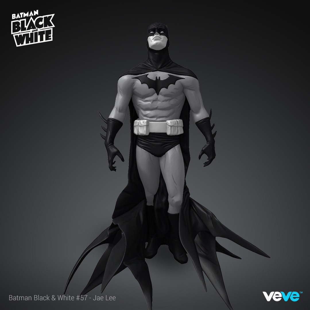 DC entra al mundo del criptoarte con cuatro estatuas digitales de Batman  Black and White - La Tercera