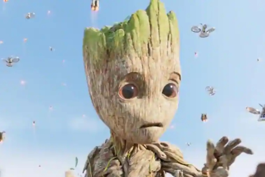 Fin del debate: Baby Groot es el hijo del Groot original - La Tercera