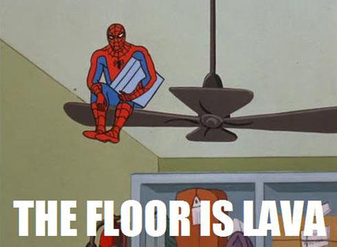 Floor Is Lava Meme