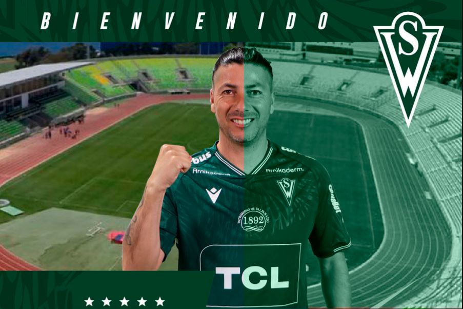 Jaime Valdés se incorporó a Santiago Wanderers como nuevo refuerzo.