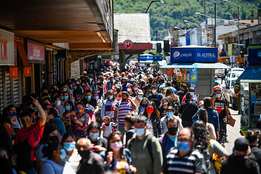 TEMUCO: Aglomeraciones en el centro tras avance a transición ICovid