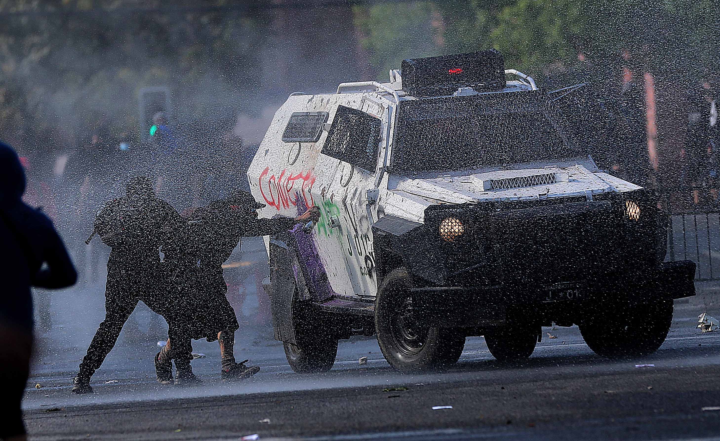 18 Octubre 2022
Protestas en la Plaza Italia y alrededores por el 3er Aniversario del comienzo del llamado Estallido Social del 18 Octubre del 2019

Foto: Andres Perez