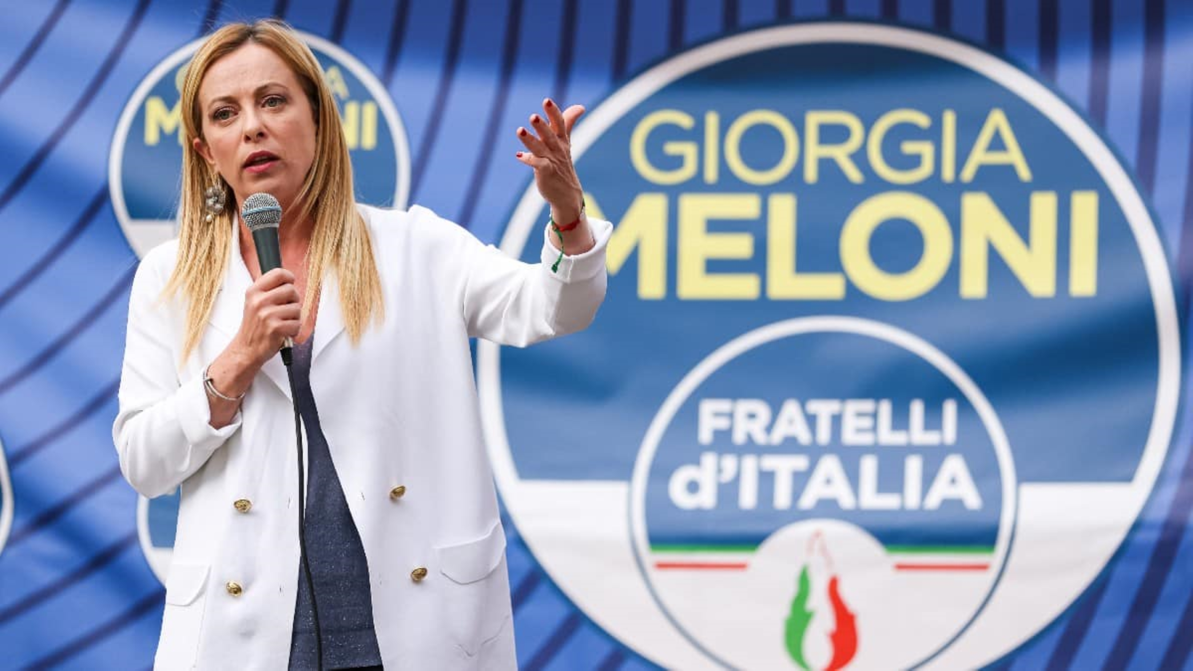 Giorgia Meloni: La diputada ultraderechista que aspira a ser la próxima premier de Italia - La Tercera