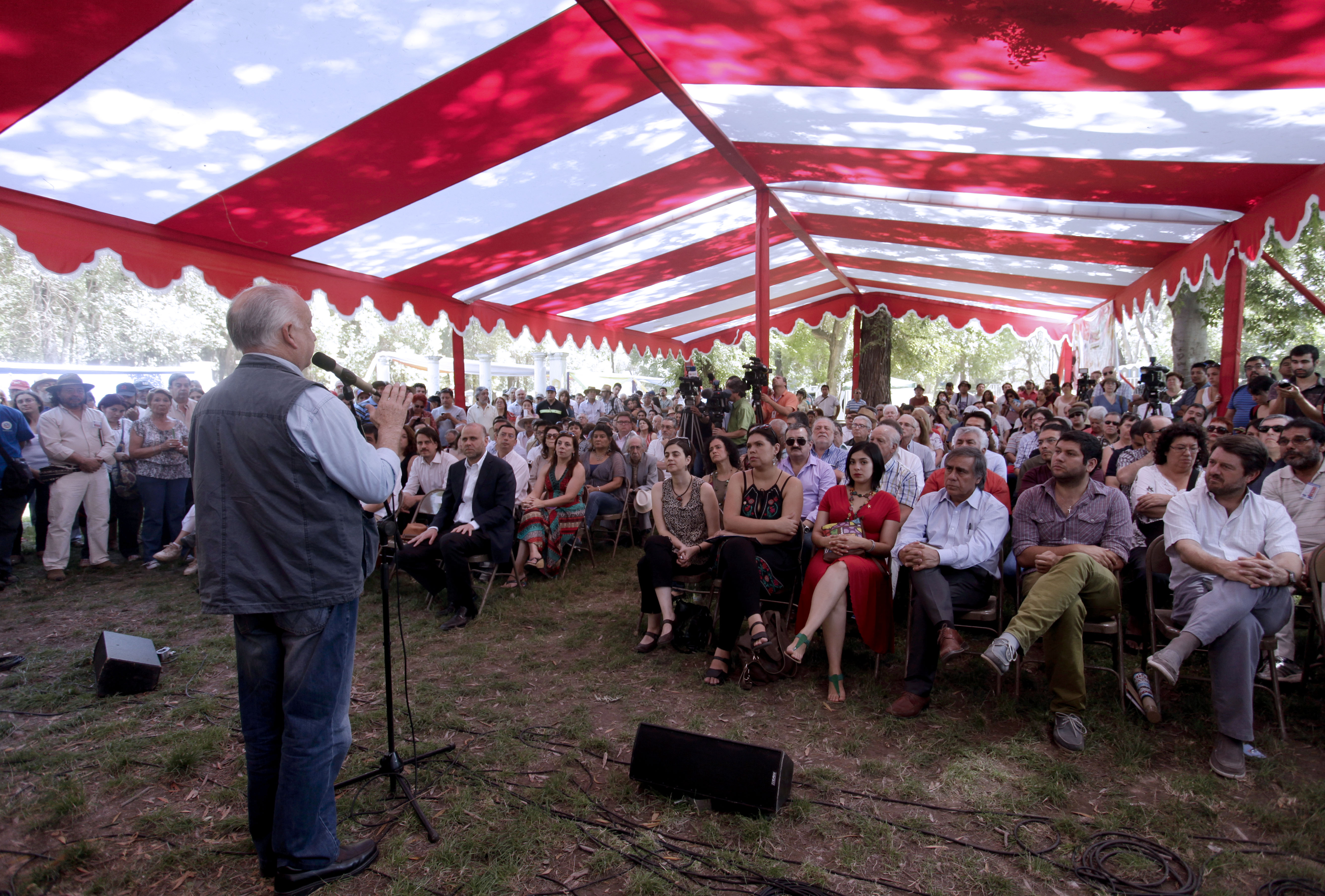 Inauguración de la Fiesta de los Abrazos