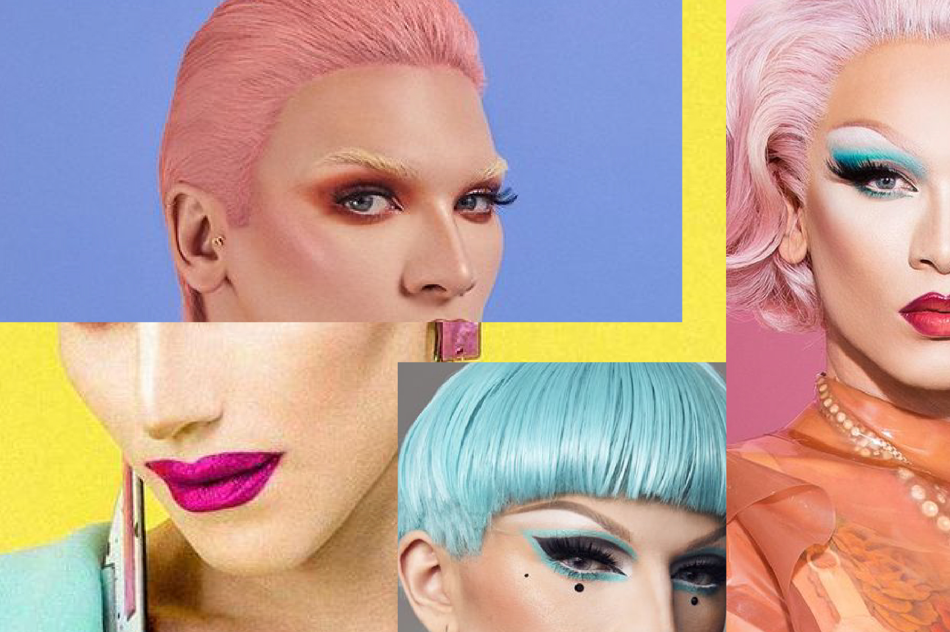 Drag Queens y su influencia en el maquillaje social y editorial - La Tercera