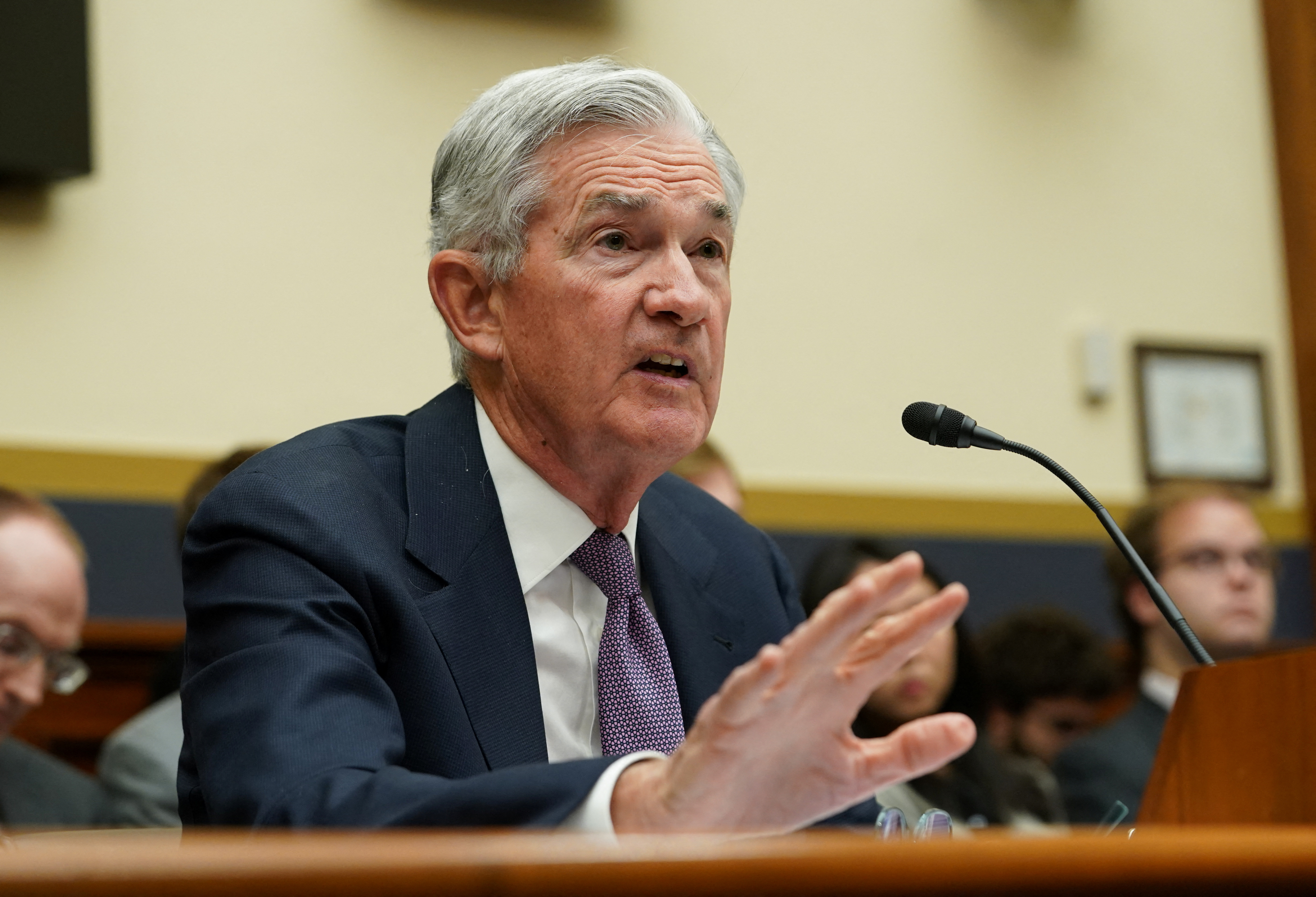 Powell afirma que todavía no está decidida la magnitud del alza de tasas que hará la Fed en marzo