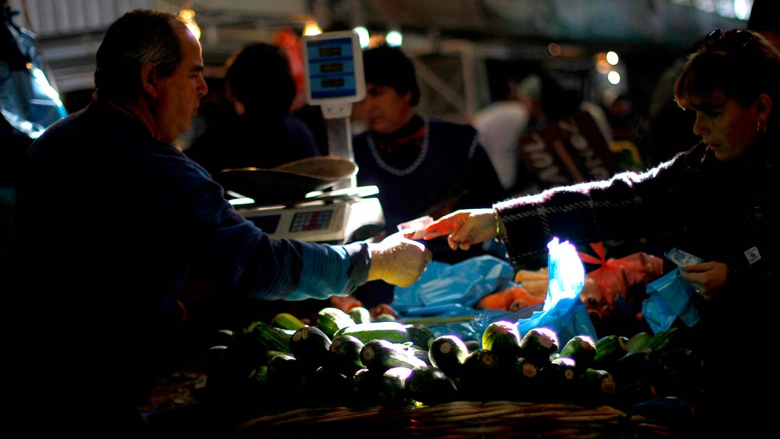 Alimentos, feria, verduras