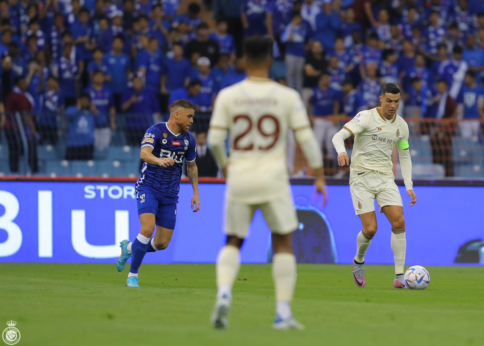 Cristiano Ronaldo participó en la derrota por 2-0 del Al Nassr contra Al Hilal.