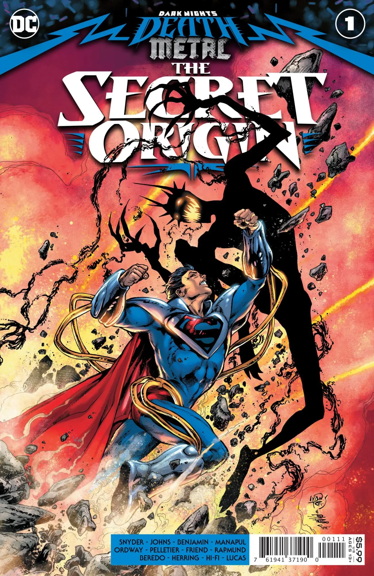 Death Metal pavimenta con sus últimos cómics al fin del universo de DC - La  Tercera