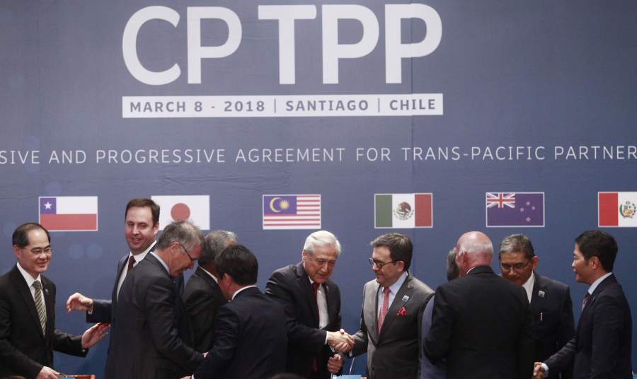 Firma del tratado CP TPP