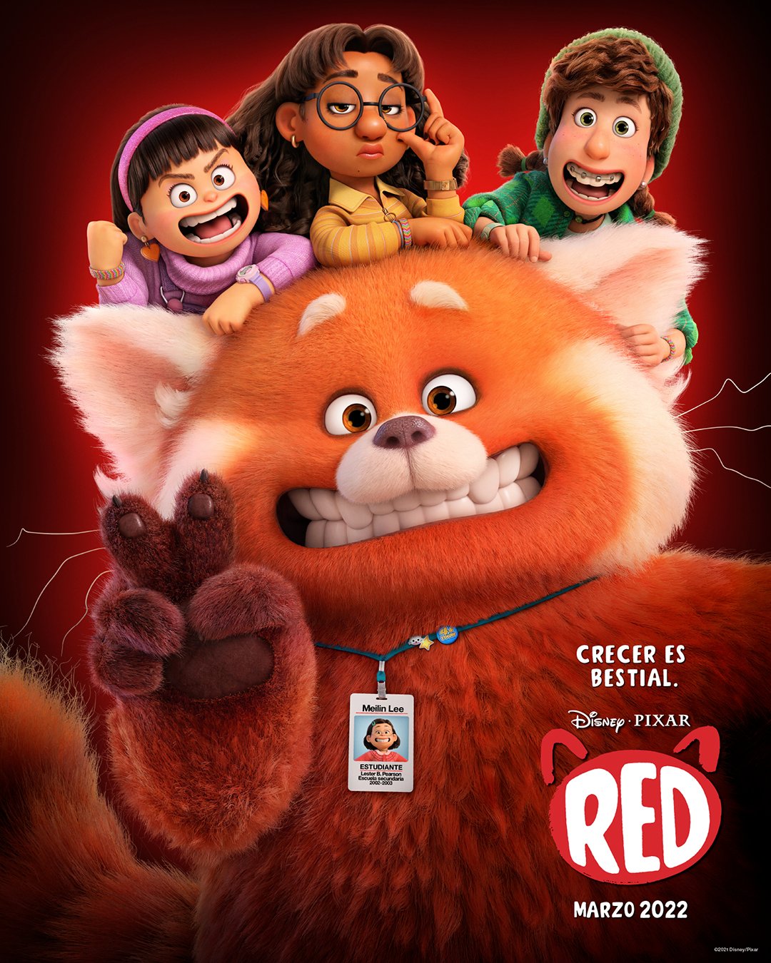 Una niña se puede transformar en un panda rojo en el nuevo tráiler de Red,  la próxima película de Pixar - La Tercera