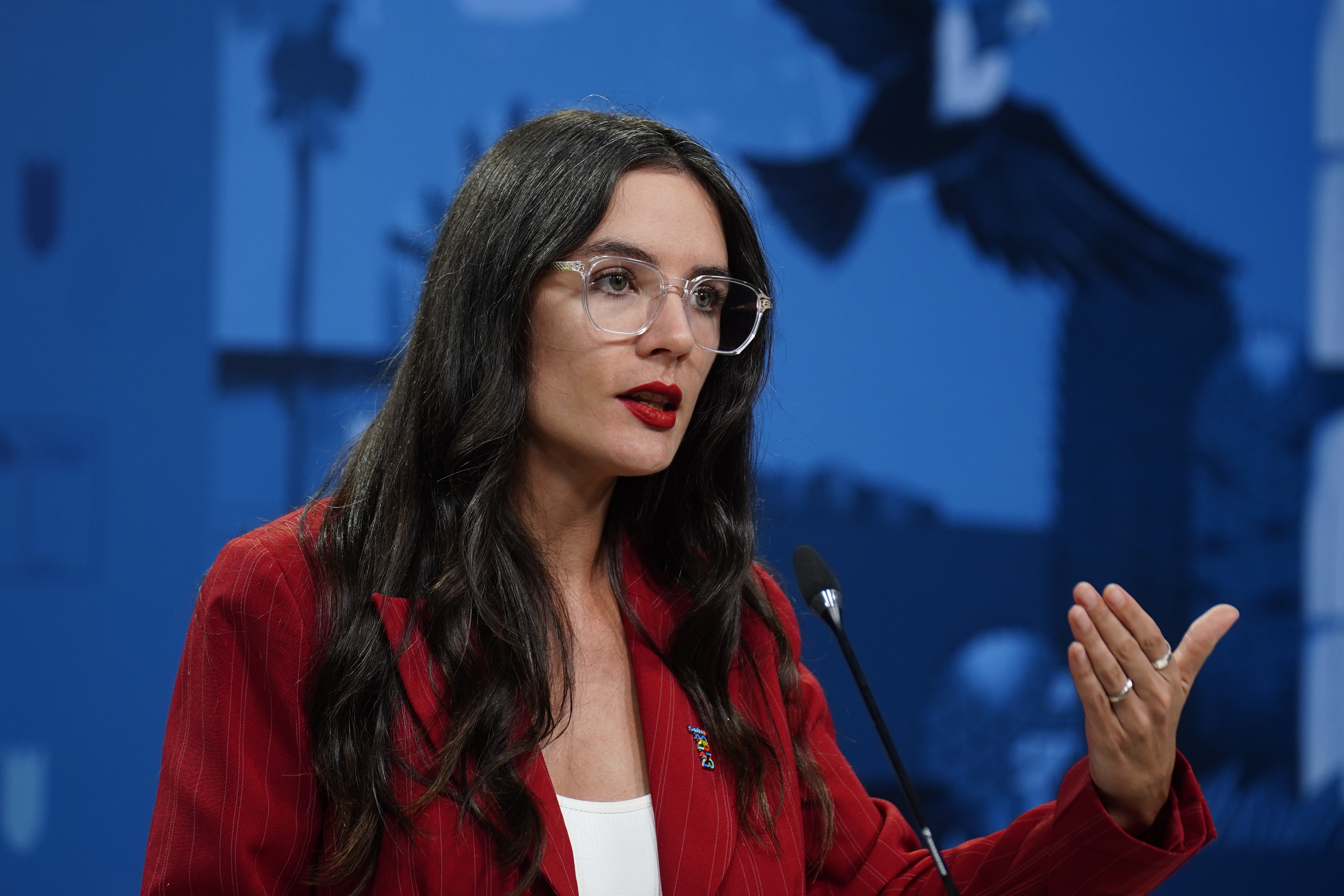 Camila Vallejo, vocera de Gobierno.