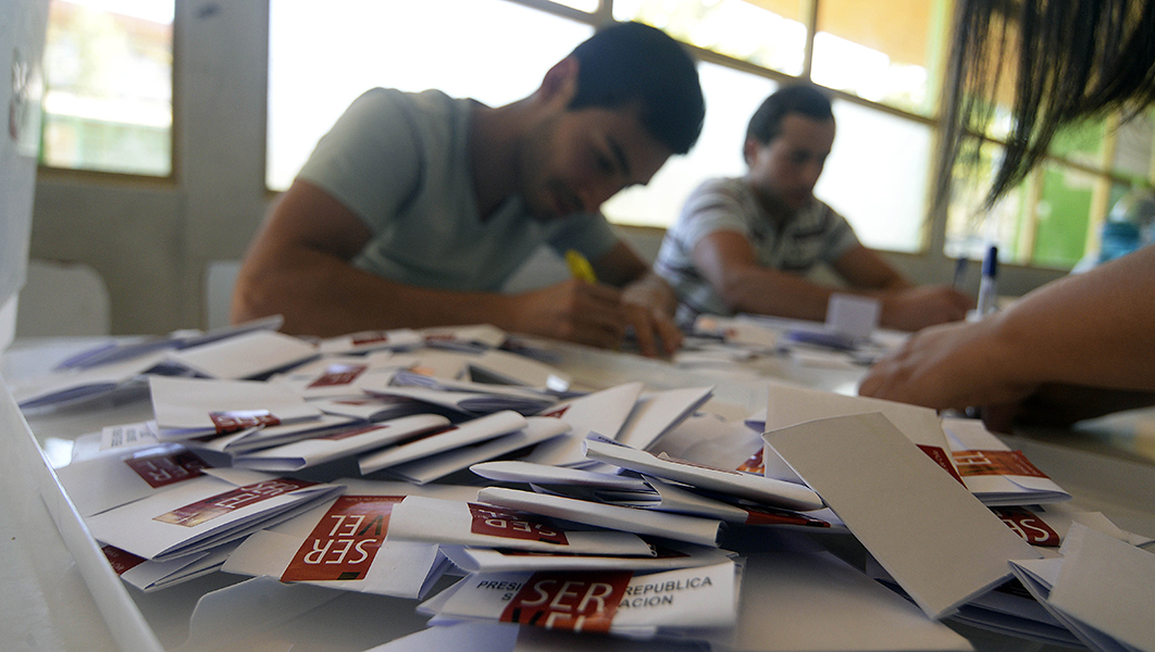 VALPARAISO : Temáticas Votación de las Elecciones Presidenciales 2017