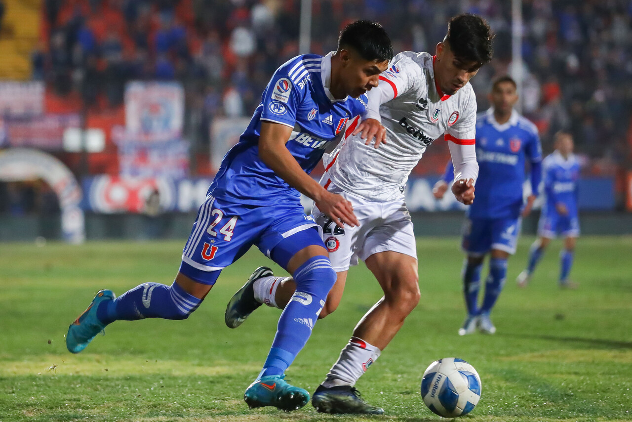 Darío Osorio fue una de las figuras de Universidad de Chile ante Unión La Calera.