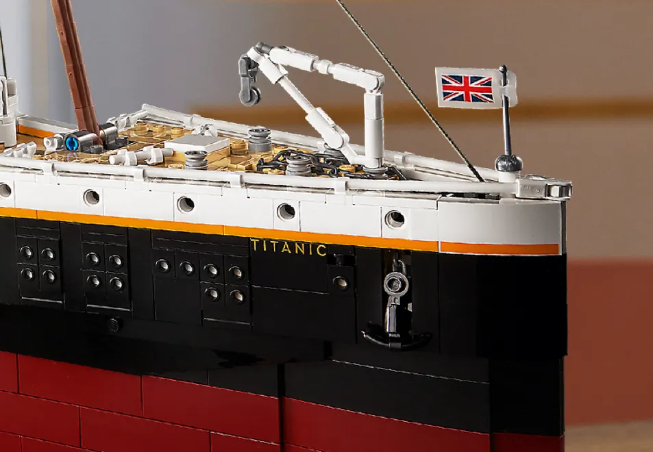 La increíble réplica en LEGO del Titanic que cuesta más de 600 € y tiene  9.000 piezas