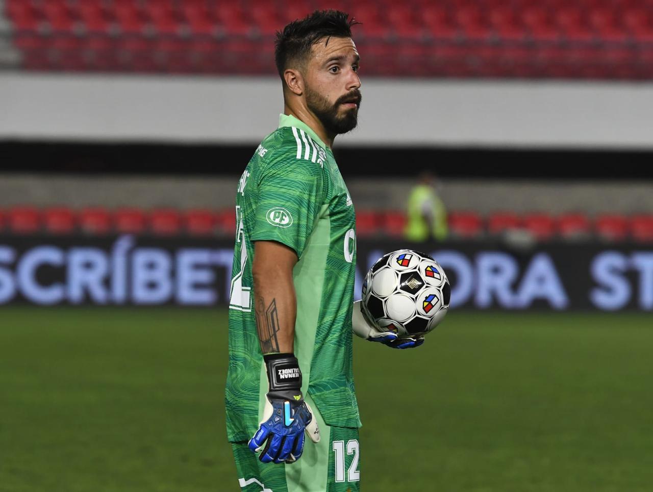 Hernán Galíndez, arquero de Universidad de Chile.