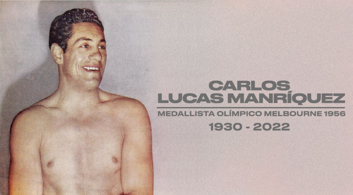 El Comité Olímpico de Chile informó la muerte de Carlos Lucas Manríquez, medallista de bronce en Melbourne 1956.