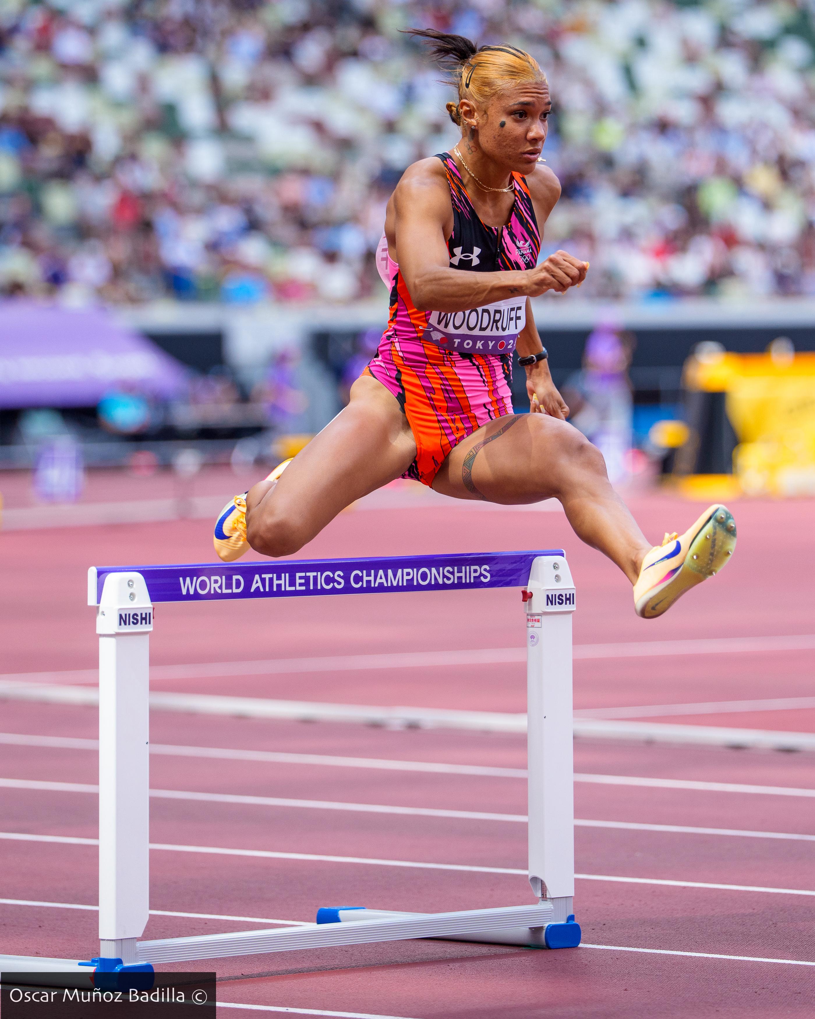 Gianna Woodruff hace historia en Tokio: récord sudamericano y pase
