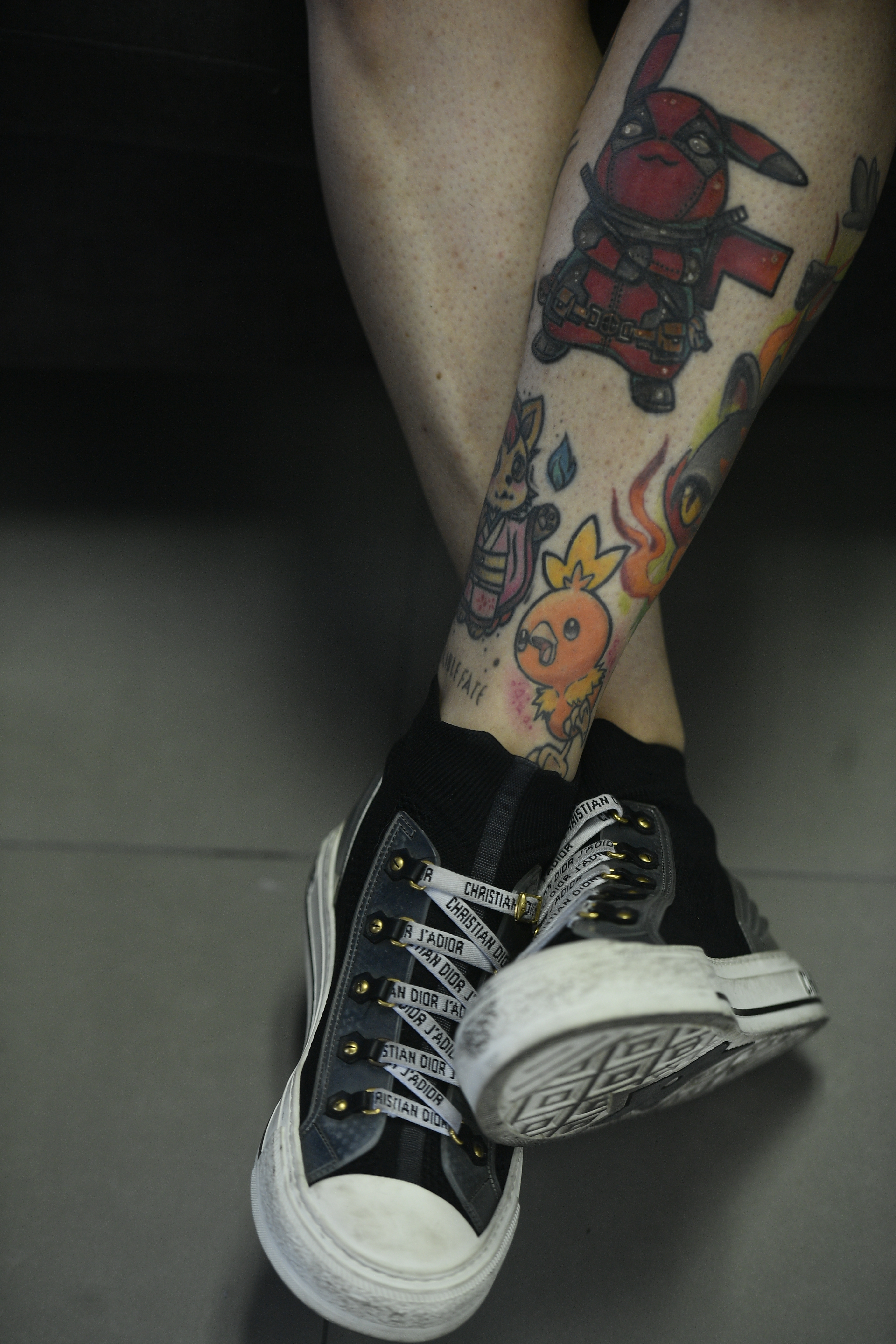 Tatuajes de tenis discount converse