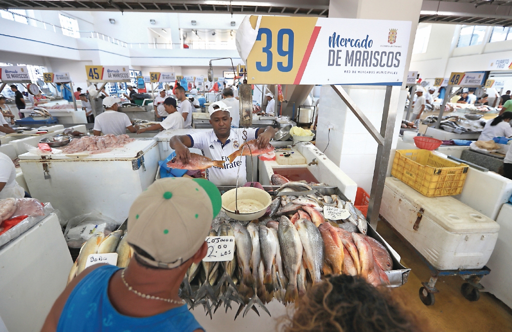 No abrirá. El Mercado de Mariscos permanecerá cerrado este lunes