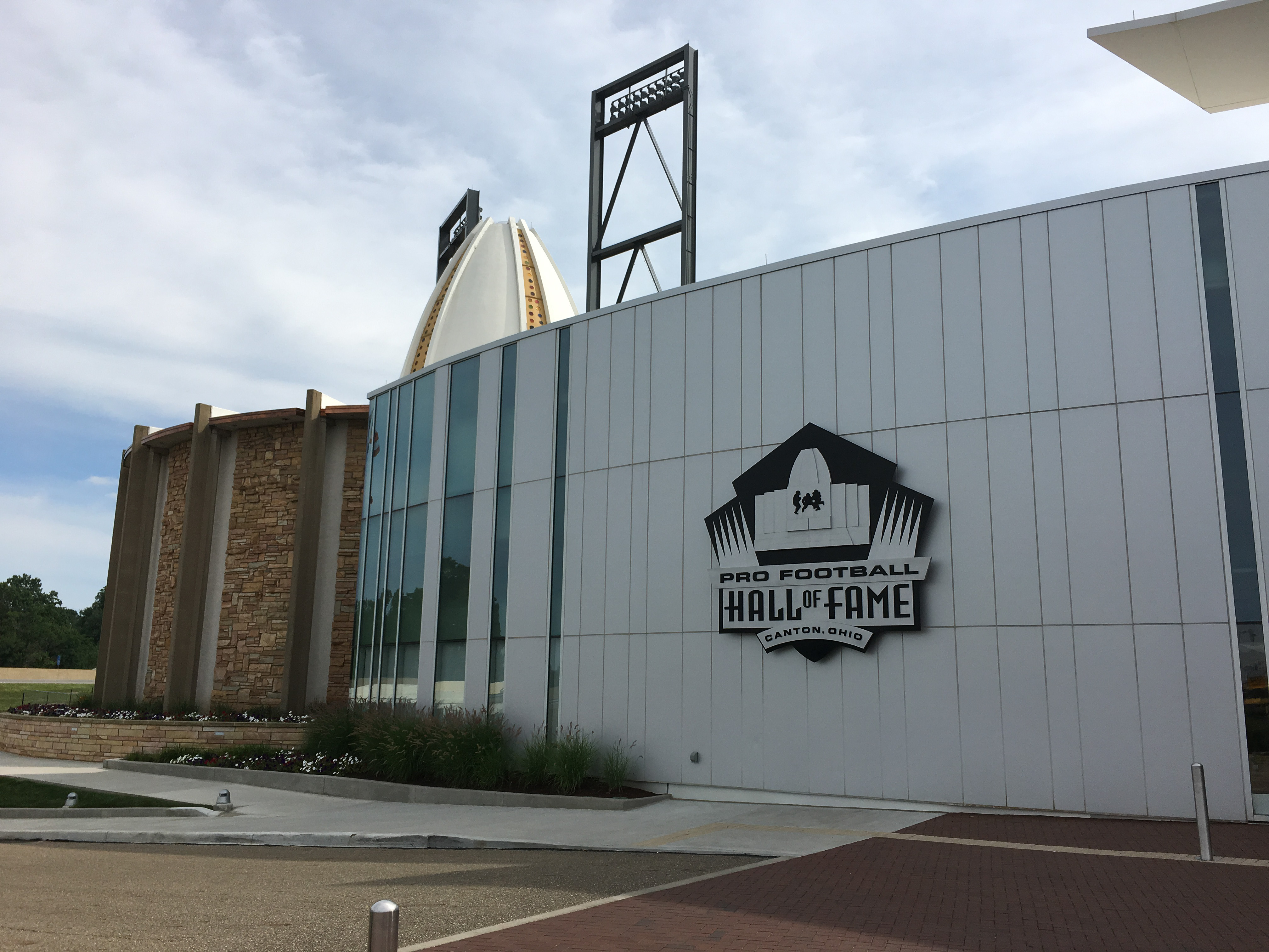 Pro Football Hall of Fame in Canton Ohio