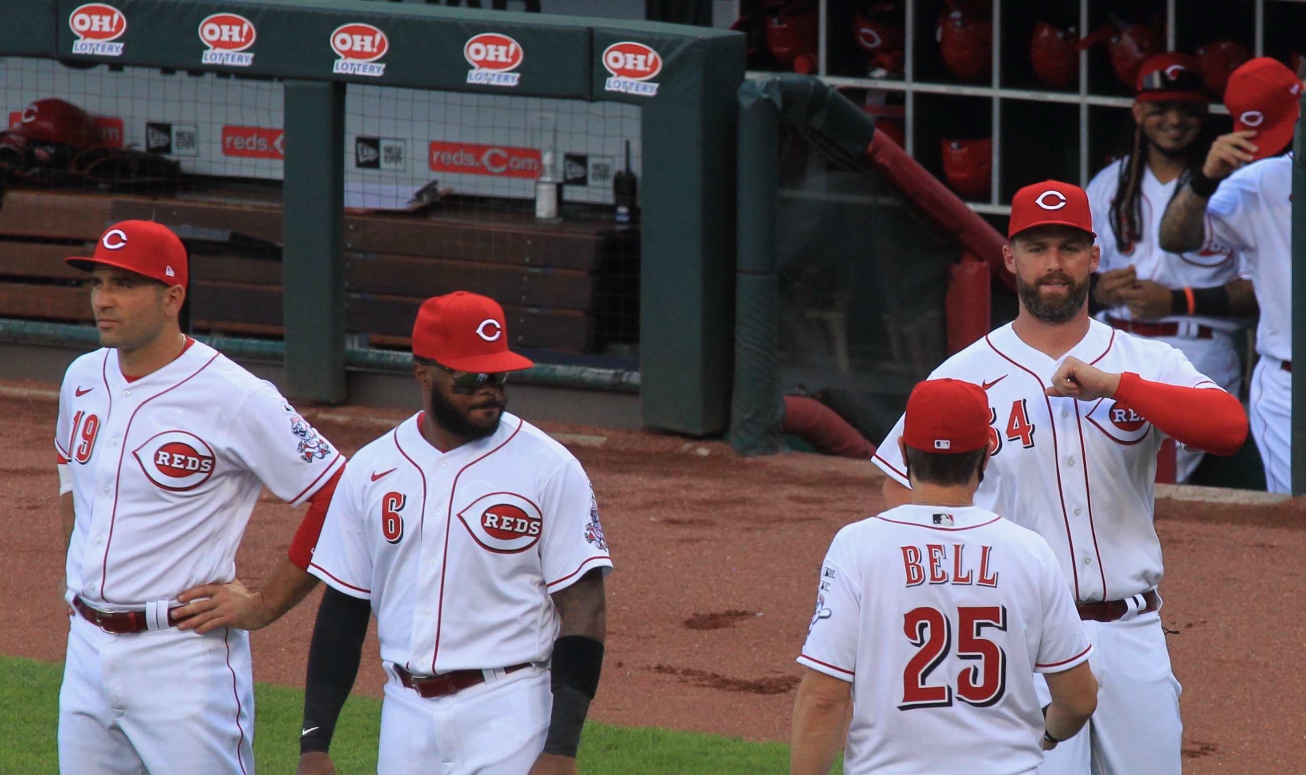 Cincinnati Reds spring camp: Phillip Ervin, Jesse Winker show power