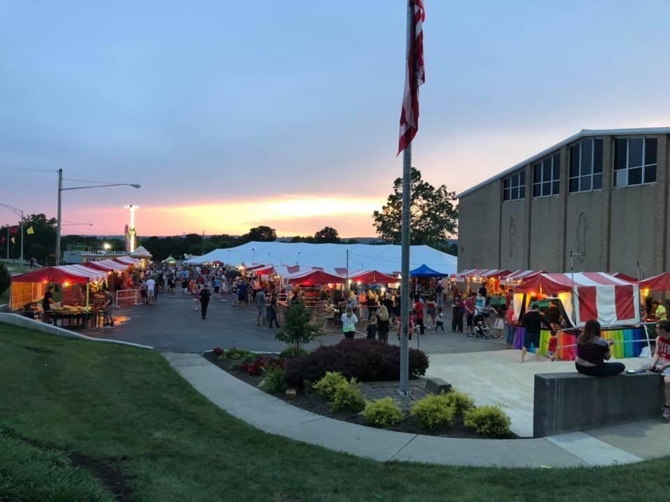 Out of town companies set up tents around city selling Bengals