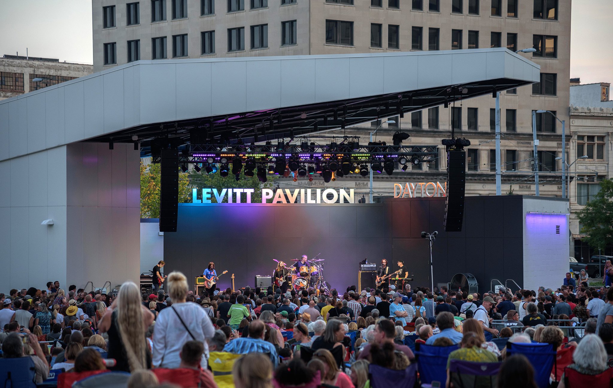 International rock sensations, The Breeders, played a free concert in their hometown at the Levitt Pavilion Dayton on Friday, Sept. 20 as part of the 2019 Eichelberger Concert Season. TOM GILLIAM / CONTRIBUTING PHOTOGRAPHER