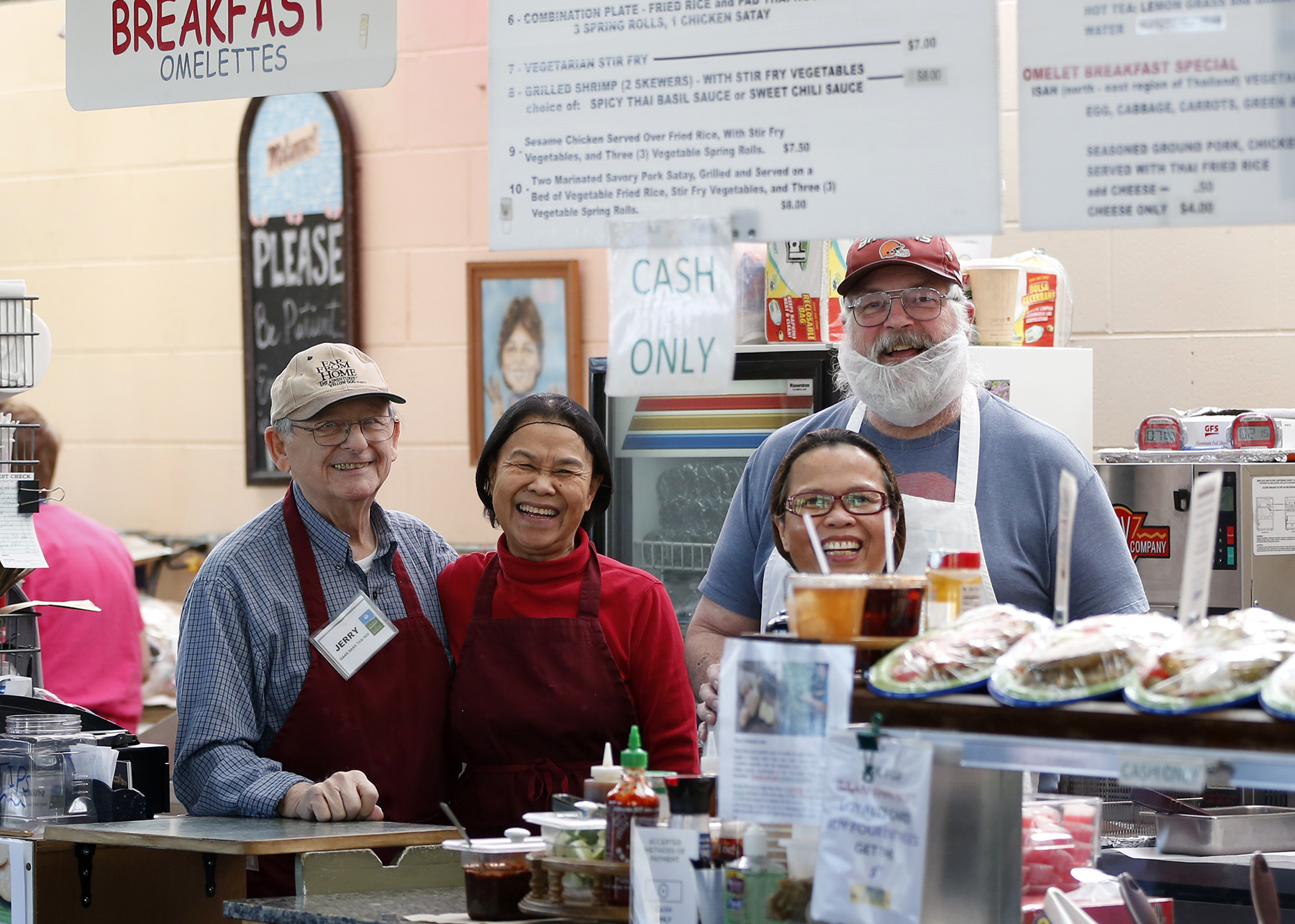 Part of the draw at the 2nd Street Market are the friendly vendors. LISA POWELL / STAFF