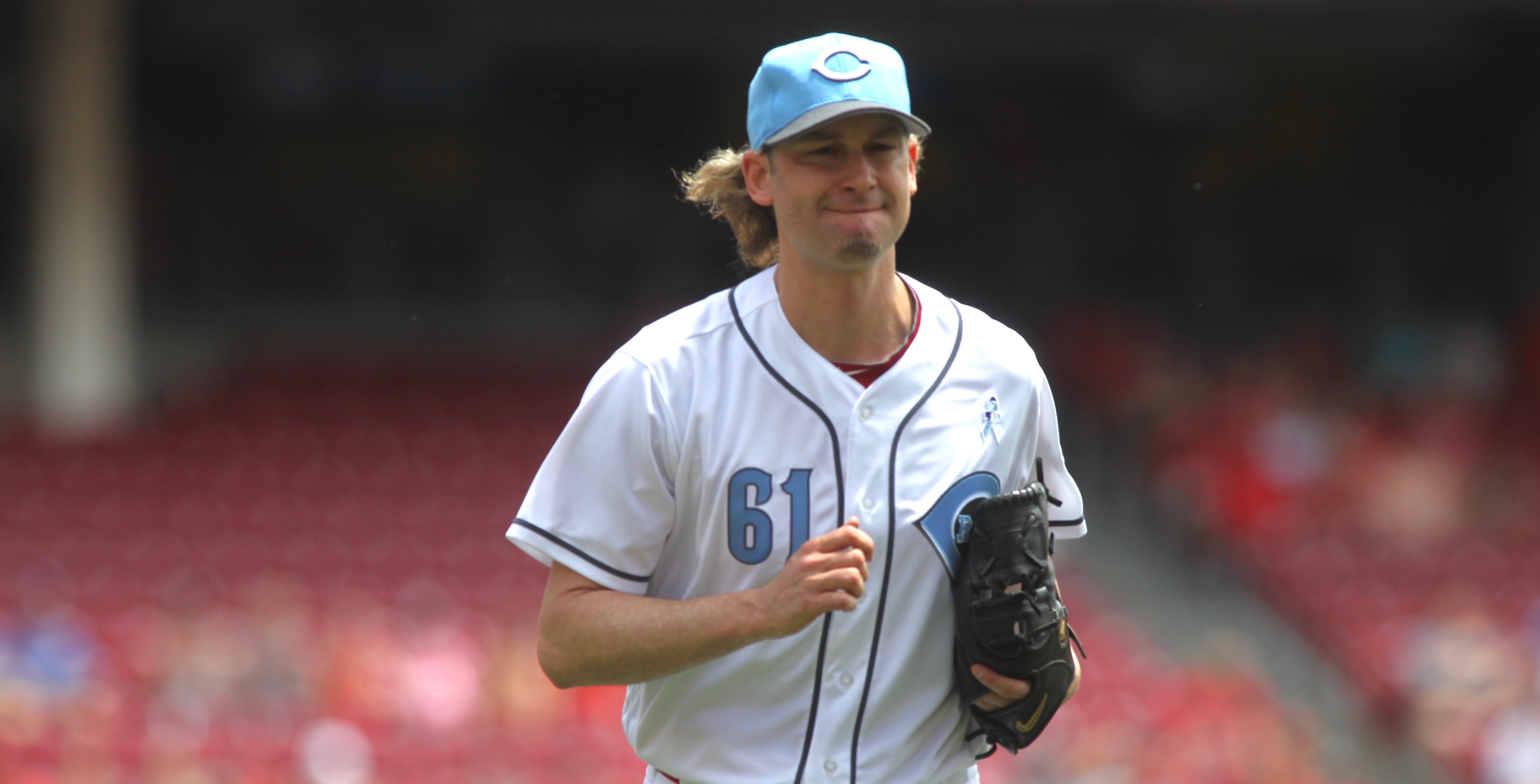 Bronson Arroyo is inducted into the Reds Hall of Fame 