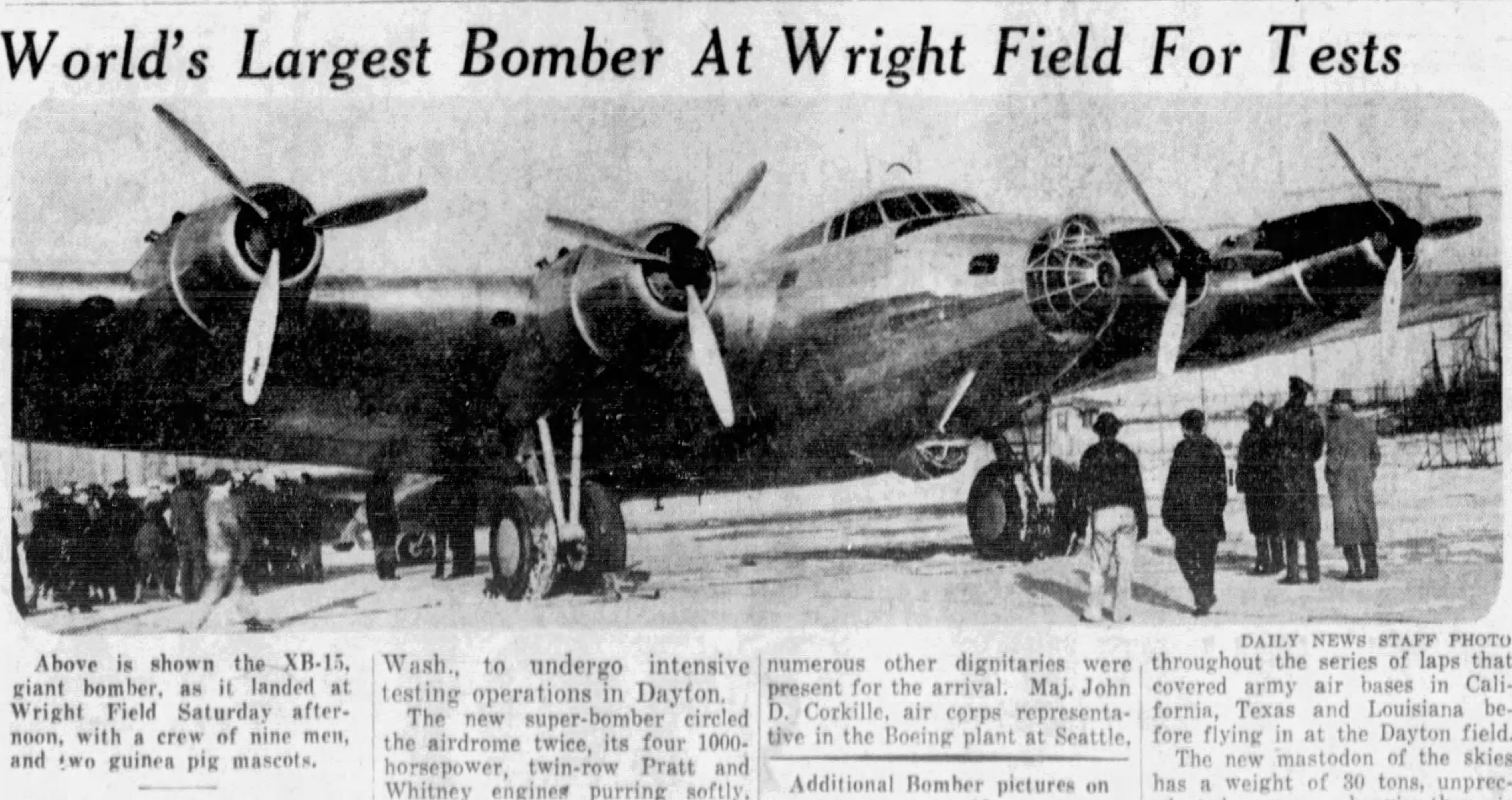 This Week in Dayton History: World's largest bomber, historic facades  demolished, GM strike and more stories to remember