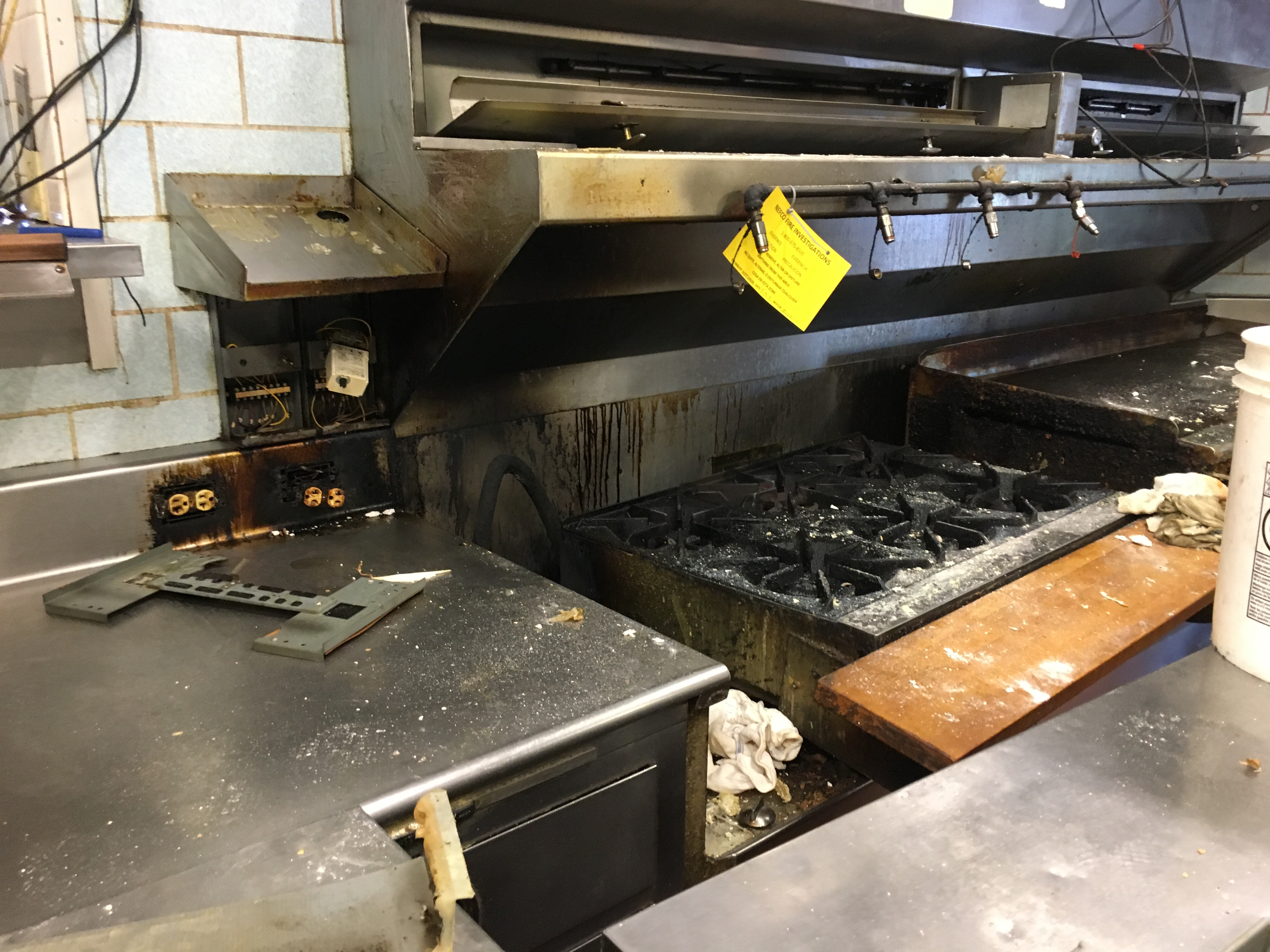 Brunch Club owner Jim Vari said damage to his business was more extensive than first thought.