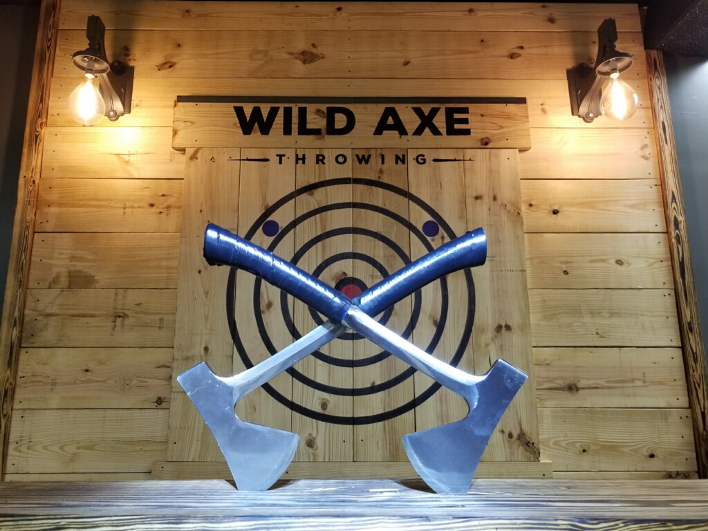 Wild Axe Throwing will open this week on Thursday, June 20. Owners and business partners, Daniel Huiet and Michael Keggan, also own and operate Great Escape Game in Beavercreek.